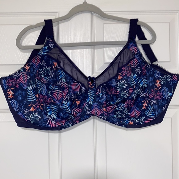 Goddess Bra Floral print Size 36N - Picture 2 of 3